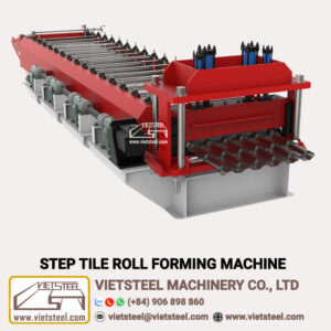 Step Tile Roll Forming Machine