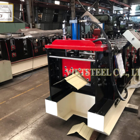 Long Ridge Machine RIDGE CAPPING MACHINE LONG SPAN (Model RL-HD) - Vietsteel Machinery