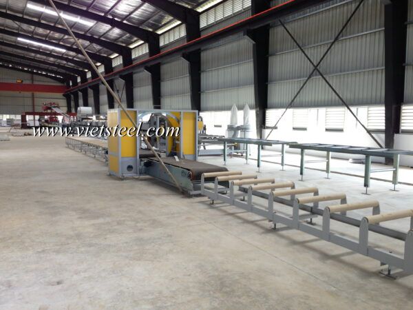 Dây chuyền cán PU Cách nhiệt - PU Sandwich Panel Line