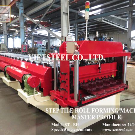 STEP TILE ROLL FORMING MACHINE – MASTER PROFILE export on 24/9/2020