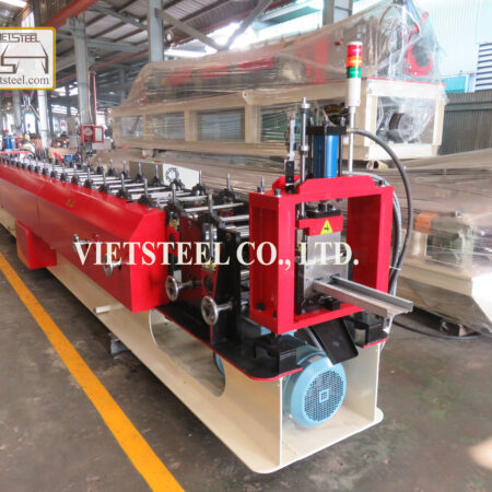 TRAILER – STEEL PURLINS ROLLING MACHINE  LINE (PL-HM model)