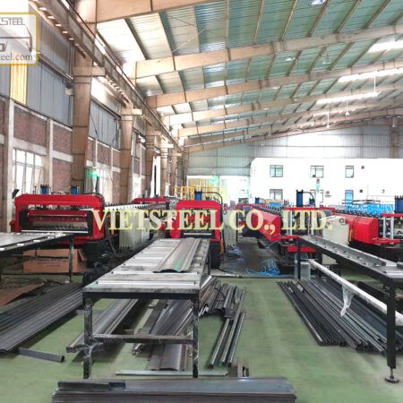 Roll forming line for making Hyundai truck