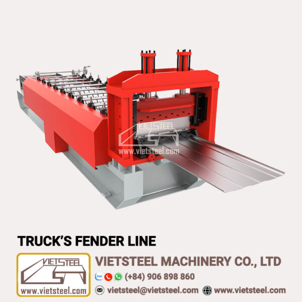 Truck Fender Line Roll Forming Machine