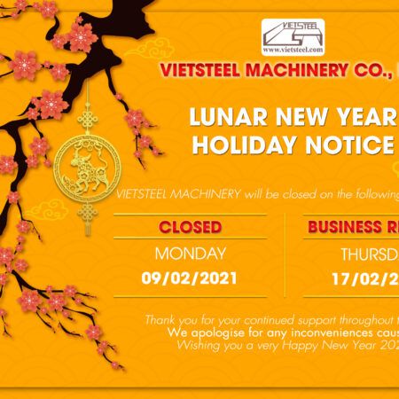 LUNAR NEW YEAR HOLIDAY NOTICE