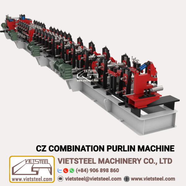 CZ-EA Combination Purlin Machine