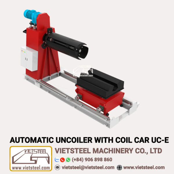 Automatic Uncoiler with Coil Car UC-E Model