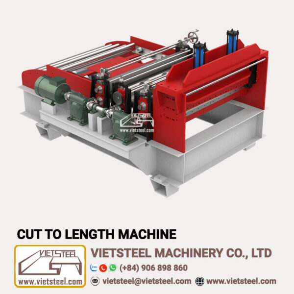 Cut to length machine