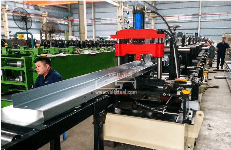 Máy cán xà gồ Z - Z Purlin Roll Forming Machine