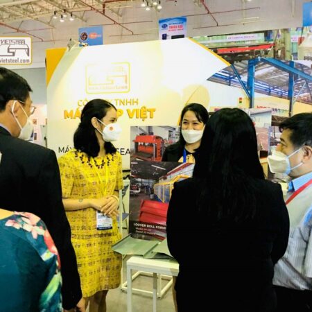 Máy Thép Việt tham gia trưng bày tại Vinamac Expo 2021