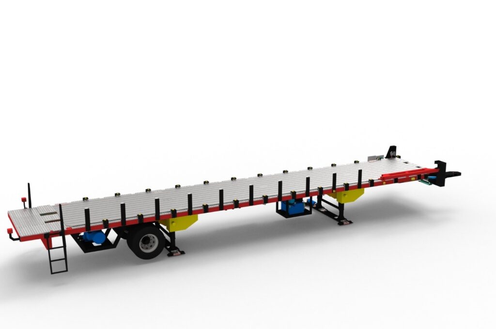 Container loading system machine