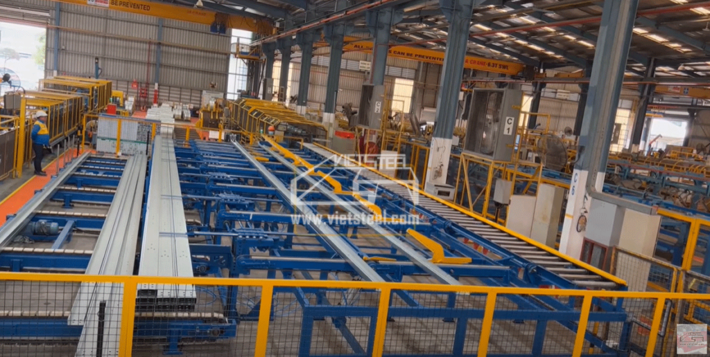 Auto Stacker Table C Purlin Roll Forming Machine