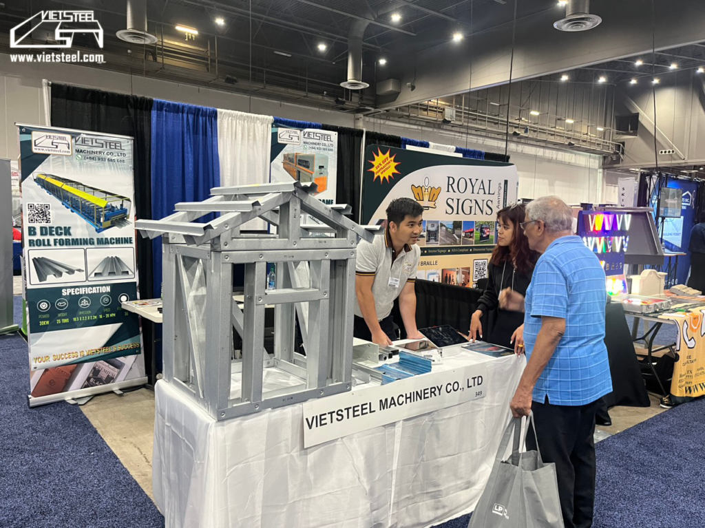 Houston Build Expo 2023 and Vietsteel Machinery