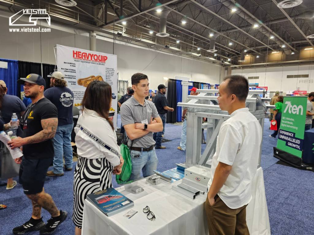 Houston Build Expo 2023 and Vietsteel Machinery