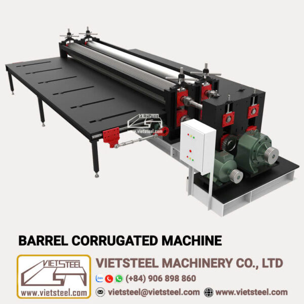 BARREL CORRUGATED MACHINE