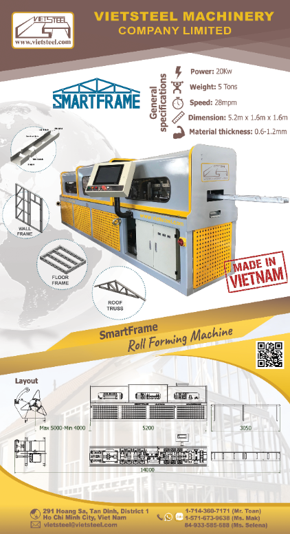 Smartframe solution Roll Forming Machine
