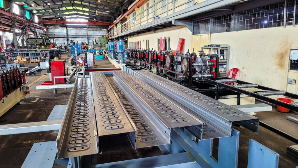 Cable Tray Roll Forming Machine