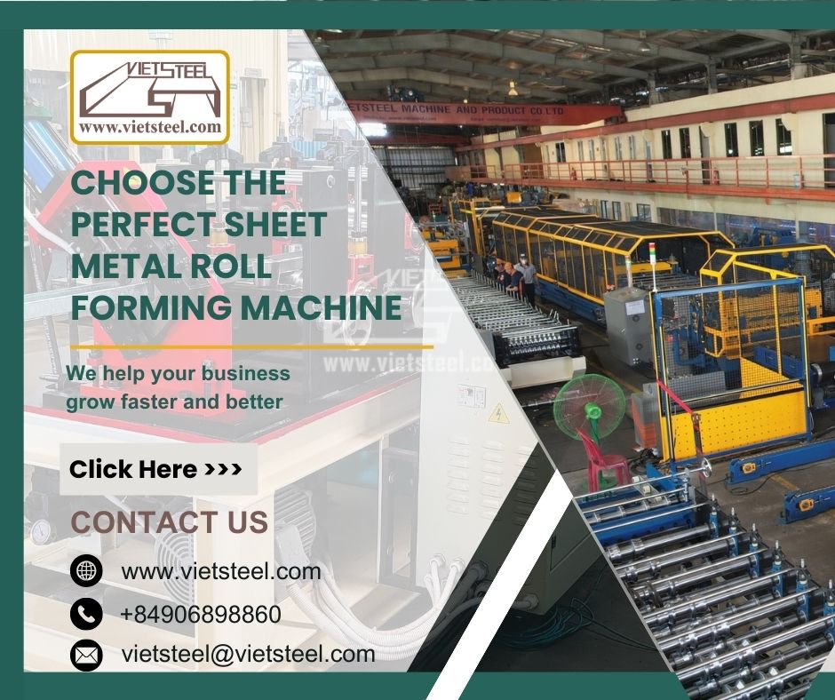 roll forming machine Vietsteel Machinery