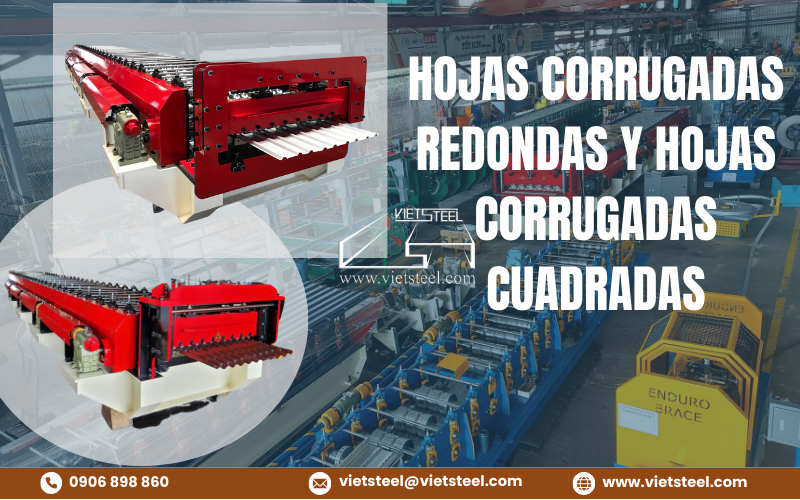 VIETSTEEL: HOJAS CORRUGADAS REDONDAS Y HOJAS CORRUGADAS CUADRADAS VIETSTEEL: HOJAS CORRUGADAS REDONDAS Y HOJAS CORRUGADAS CUADRADAS