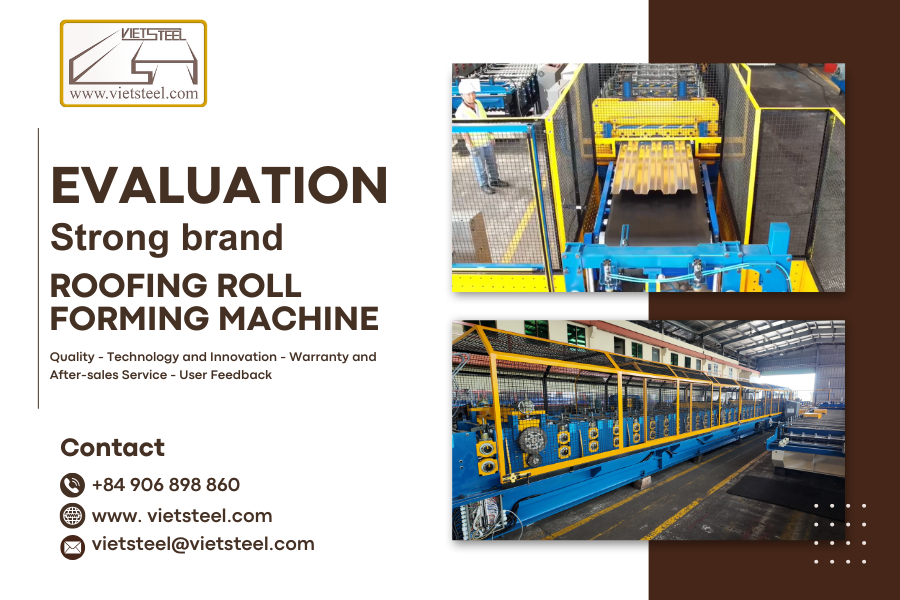 Evaluation strong band Roofing Roll Forming Machine