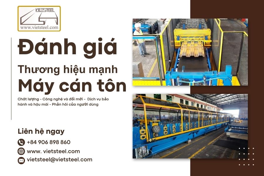 Đánh giá Vai trò máy cán tôn trong sản xuất và xây dựng