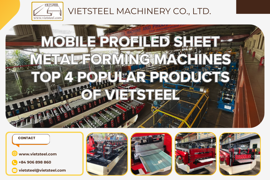 The mobile roll forming machine