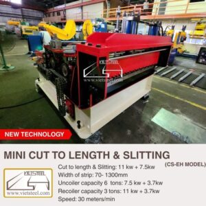 Mini Cut to Length & Slitting Machine New Technology