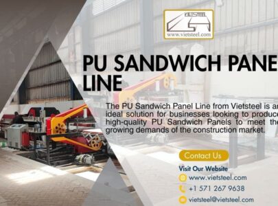 Operational Process of the PU Sandwich Panel Line (Roof PU-RF)