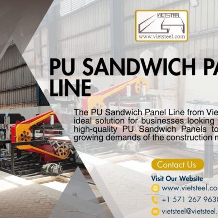 Operational Process of the PU Sandwich Panel Line (Roof PU-RF)