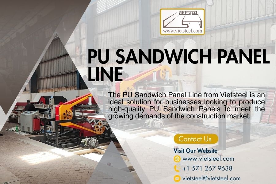 PU Sandwich Panel Line 