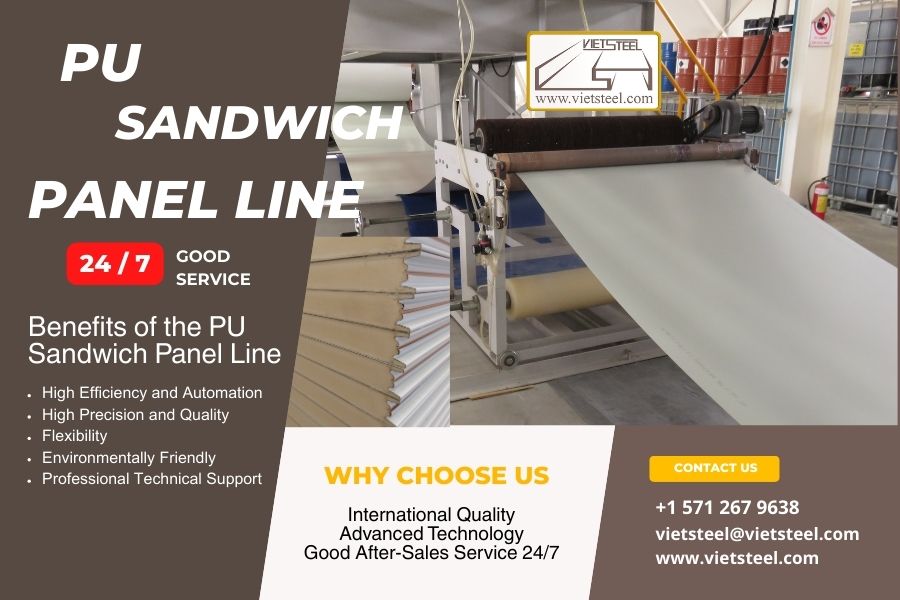 PU Sandwich Panel Line 