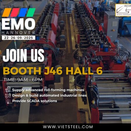 WELCOME TO EMO HANNOVER 2025 WITH VIETSTEEL.COM AND MADE FOR METALWORKING