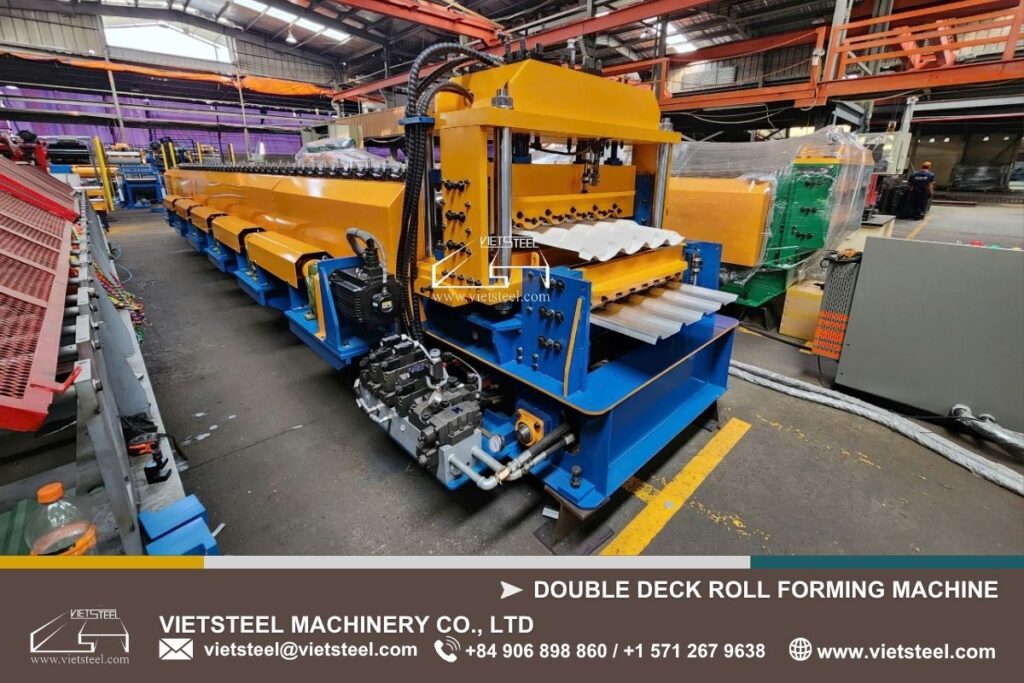 Double Deck Roll Forming Machine (DR-EH Model)