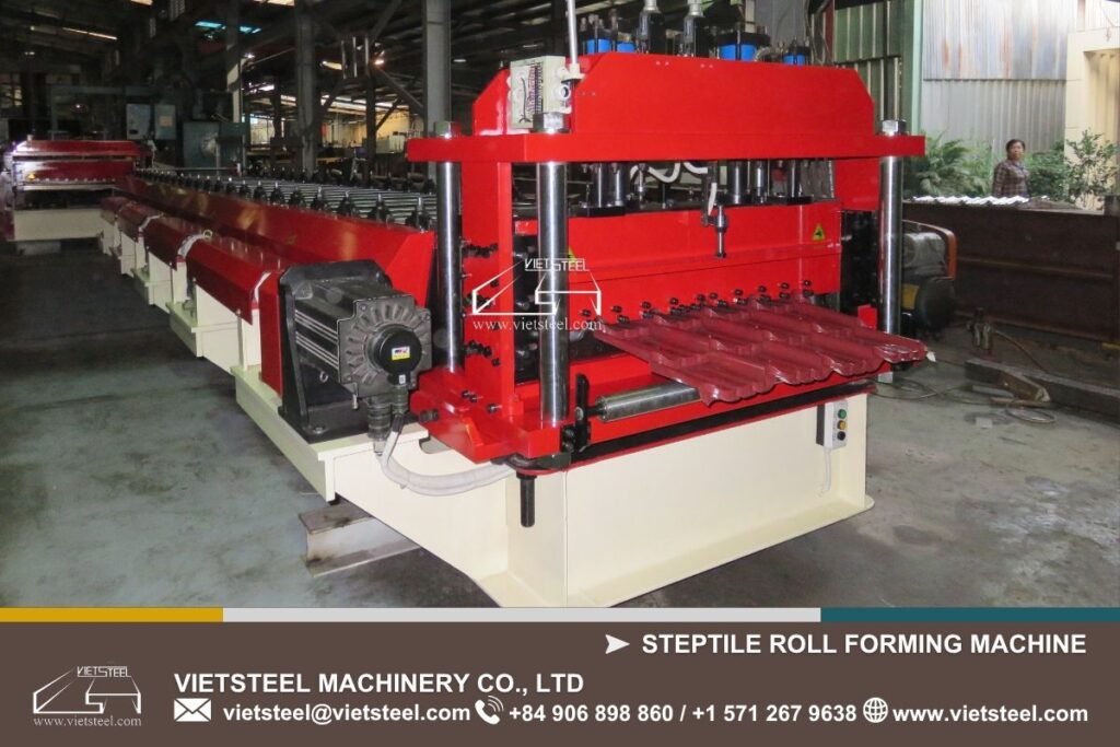 Step tile Roll Forming Machine (ST-SH Model)