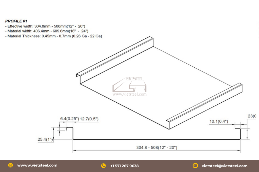 Snaplock Roll Forming Machine