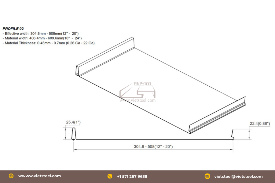 Snaplock Roll Forming Machine