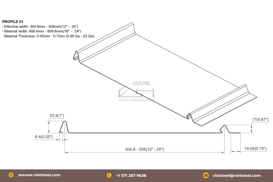 Snaplock Roll Forming Machine