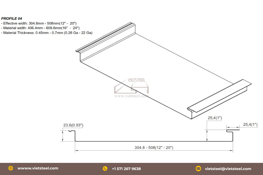 Snaplock Roll Forming Machine
