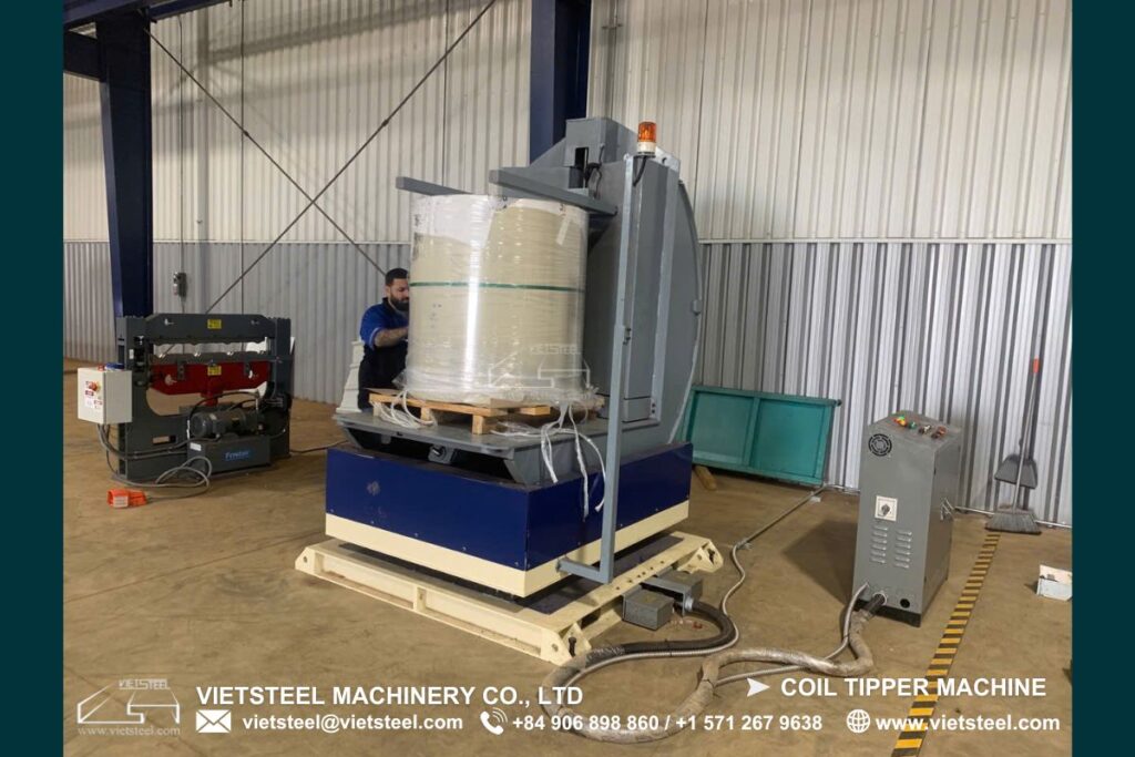 Coil Tipper Machine