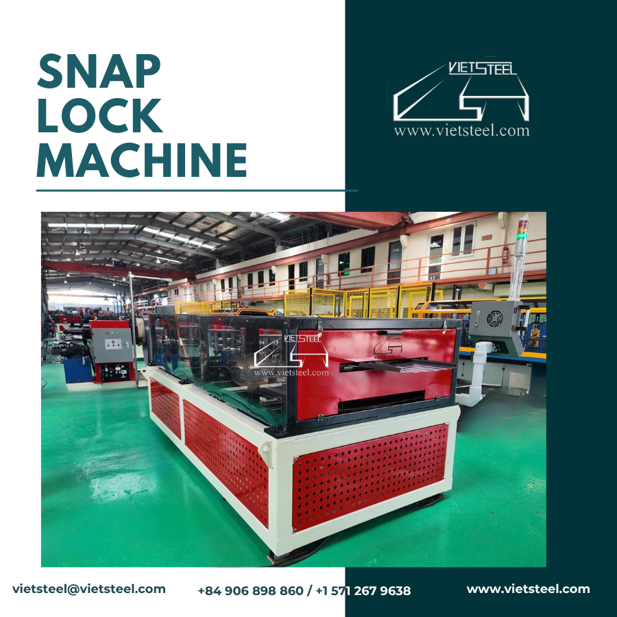 snap lock roll forming machine