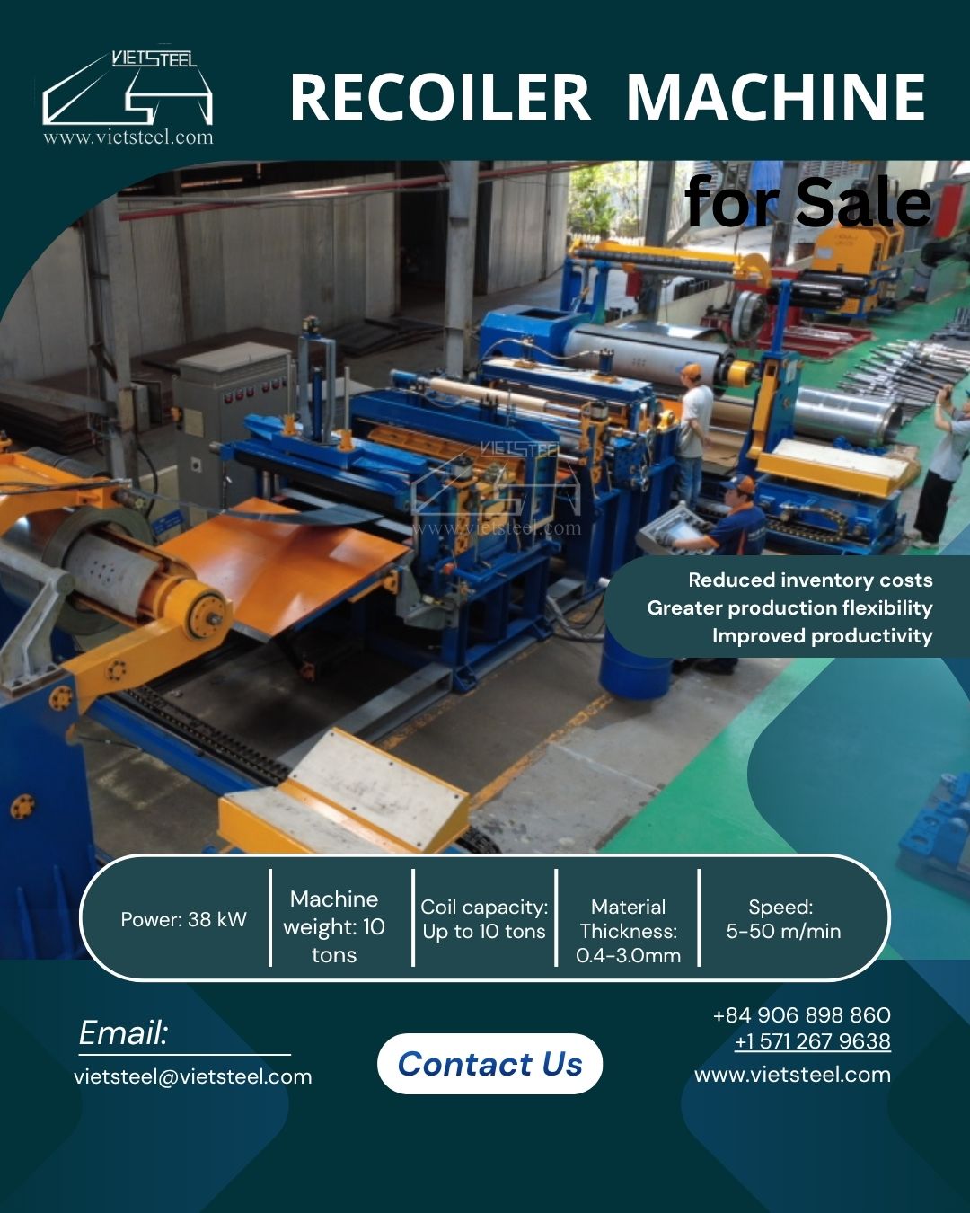 Recoiler Machine