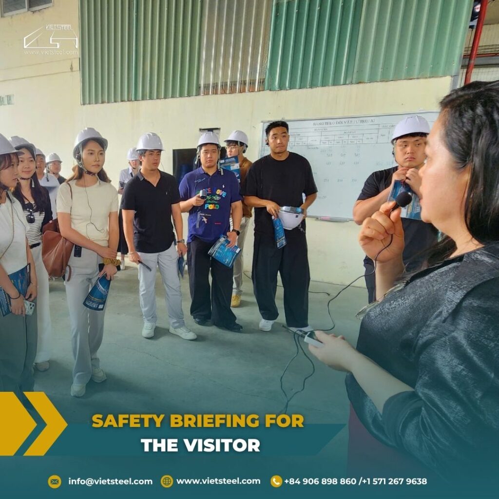 Vietsteel welcomes USC Marshall Students on Global supply chain visit