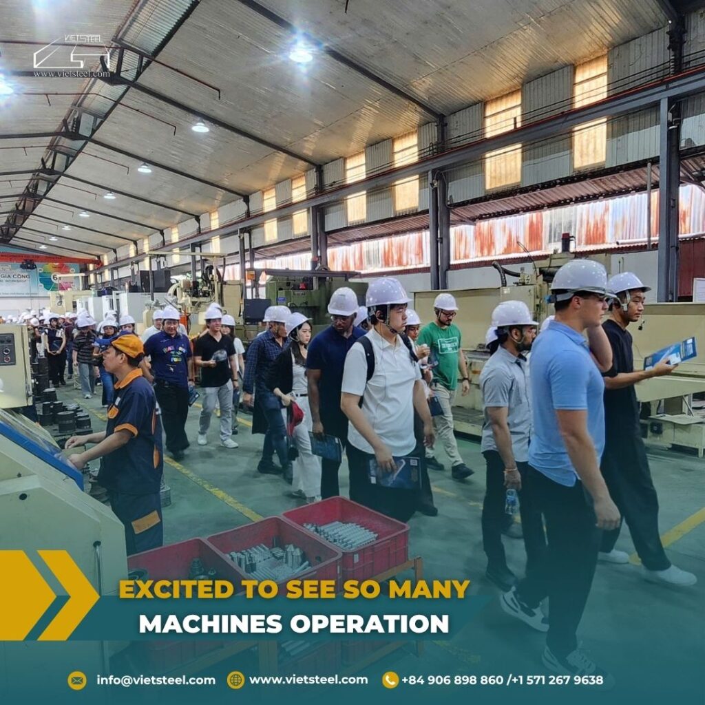 Vietsteel welcomes USC Marshall Students on Global supply chain visit