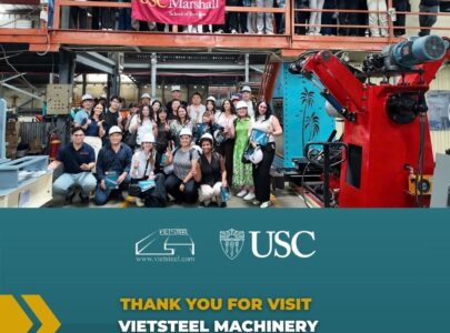 Vietsteel welcomes USC Marshall Students on Global supply chain visit